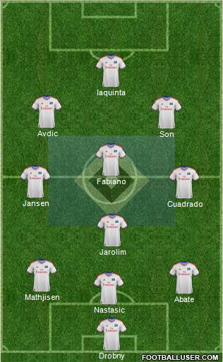 Hamburger SV Formation 2012
