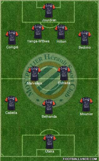 Montpellier Hérault Sport Club Formation 2012