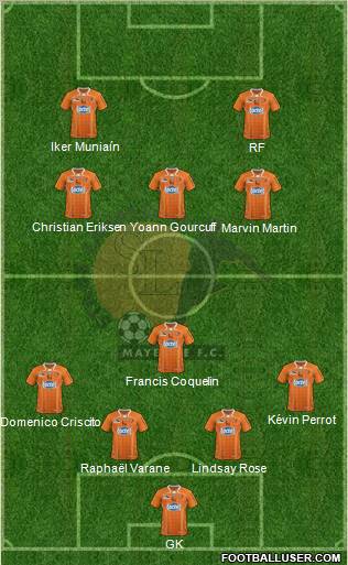 Stade Lavallois Mayenne FC Formation 2012