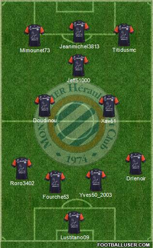 Montpellier Hérault Sport Club Formation 2012