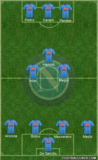 Napoli Formation 2012