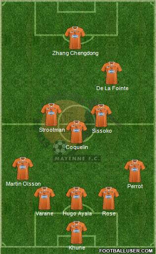 Stade Lavallois Mayenne FC Formation 2012