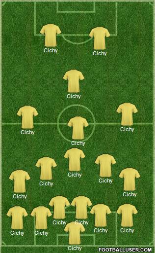 Euro 2012 Team Formation 2012