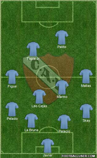 Independiente Formation 2012