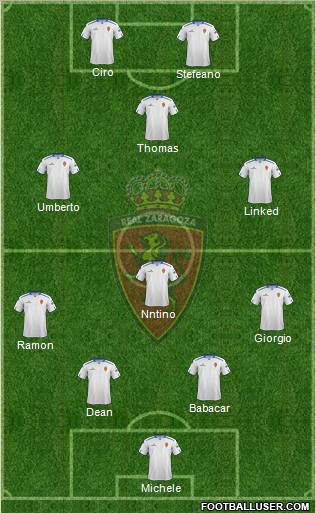 R. Zaragoza S.A.D. Formation 2012