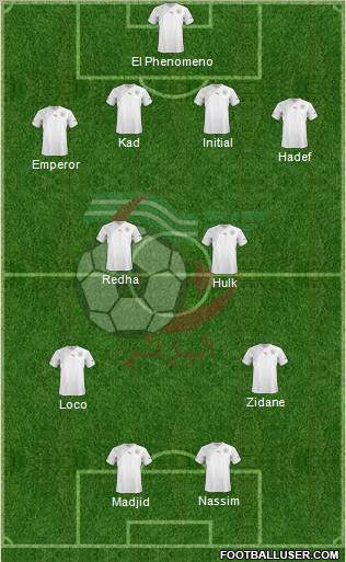 Algeria Formation 2012