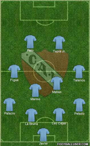 Independiente Formation 2012