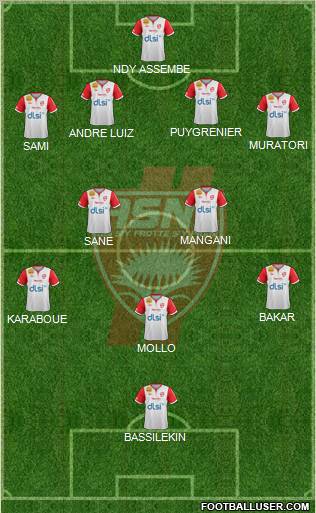 A.S. Nancy Lorraine Formation 2012