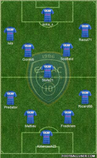 Esperance Sportive Troyes Aube Champagne Formation 2012