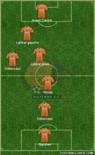 Stade Lavallois Mayenne FC Formation 2012
