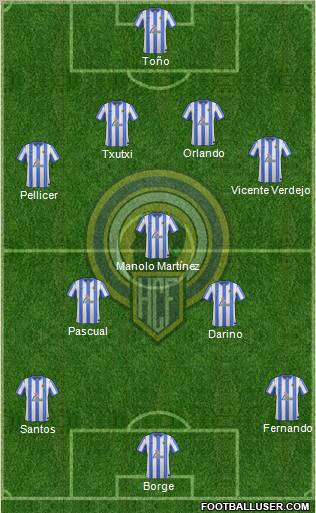 Hércules C.F., S.A.D. Formation 2012