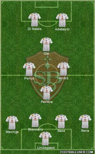 Stade Brestois 29 Formation 2012