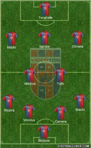 FC Fehérvár Formation 2012