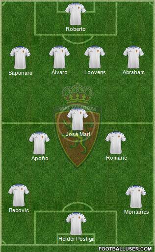R. Zaragoza S.A.D. Formation 2012