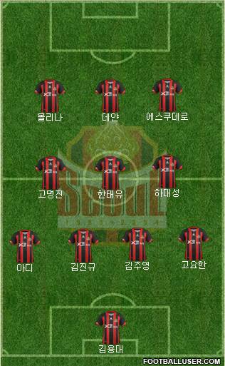 FC Seoul Formation 2012