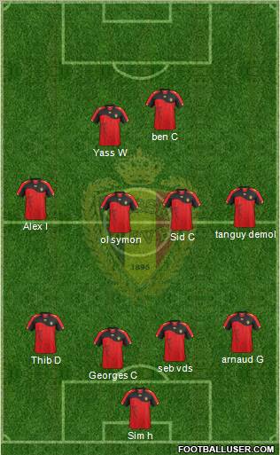 Belgium Formation 2012