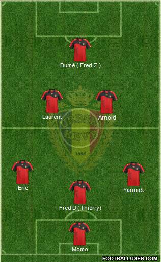 Belgium Formation 2012