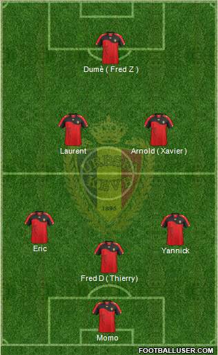 Belgium Formation 2012