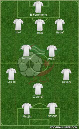 Algeria Formation 2012