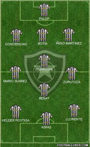 Botafogo FR Formation 2012