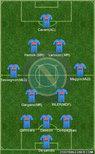 Napoli Formation 2012