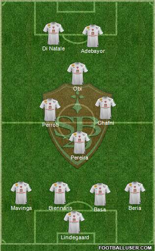 Stade Brestois 29 Formation 2012