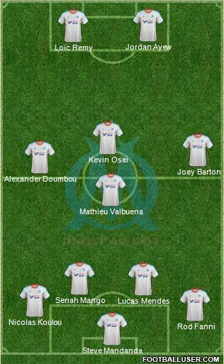 Olympique de Marseille Formation 2012
