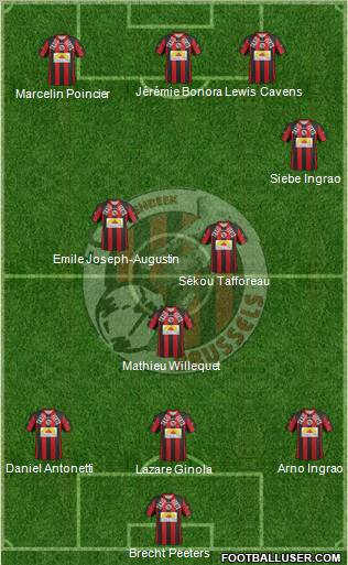 FC Molenbeek Brussels Formation 2012