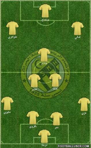 Union Sportive Madinet El-Harrach Formation 2012