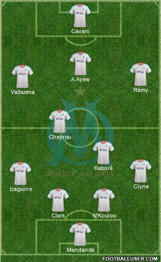 Olympique de Marseille Formation 2012