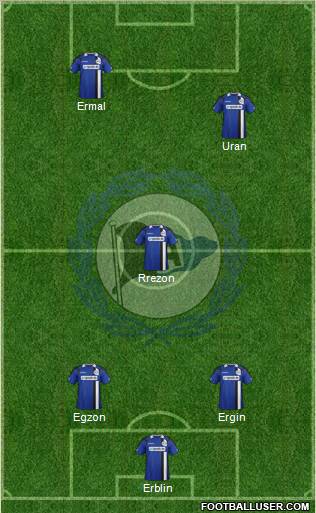 DSC Arminia Bielefeld Formation 2012
