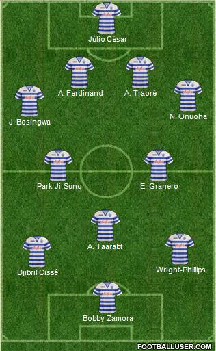 Queens Park Rangers Formation 2012