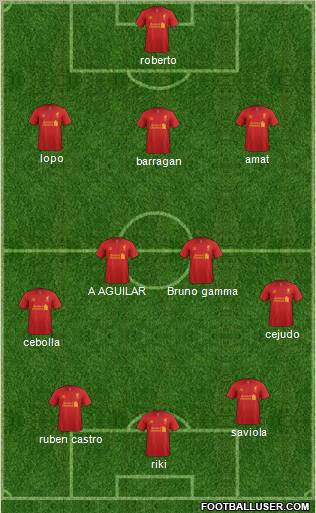 Liverpool Formation 2012