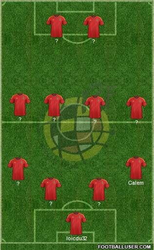 Spain Formation 2012