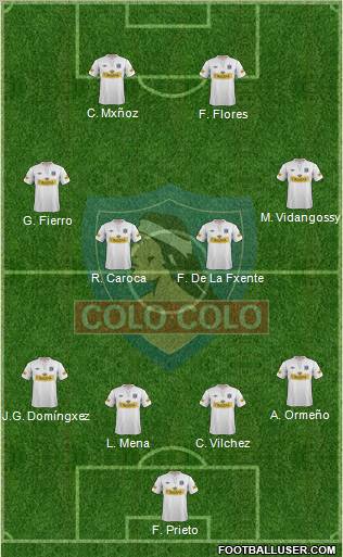 CSD Colo Colo Formation 2012