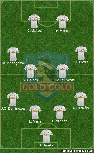 CSD Colo Colo Formation 2012