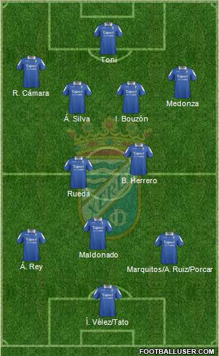 Xerez C.D., S.A.D. Formation 2012