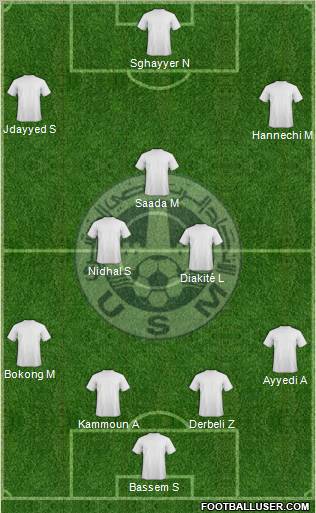 Union Sportive Monastirienne Formation 2012