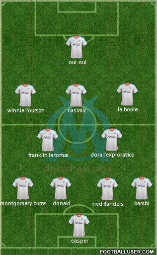 Olympique de Marseille Formation 2012