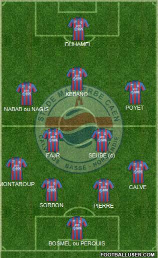 Stade Malherbe Caen Basse-Normandie Formation 2012