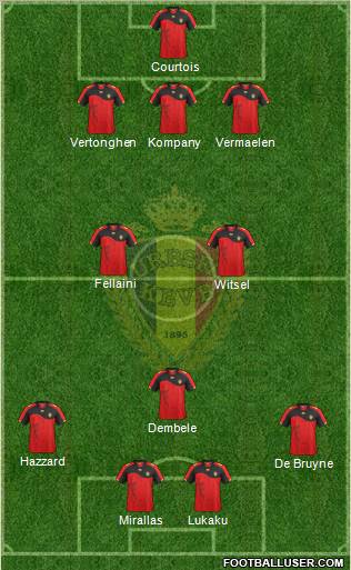 Belgium Formation 2012