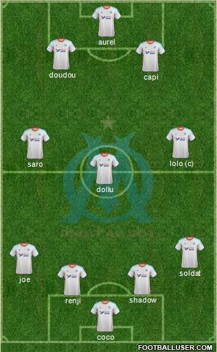 Olympique de Marseille Formation 2012