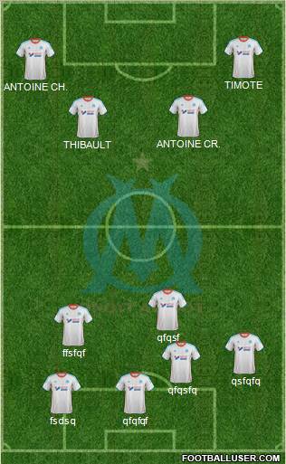 Olympique de Marseille Formation 2012