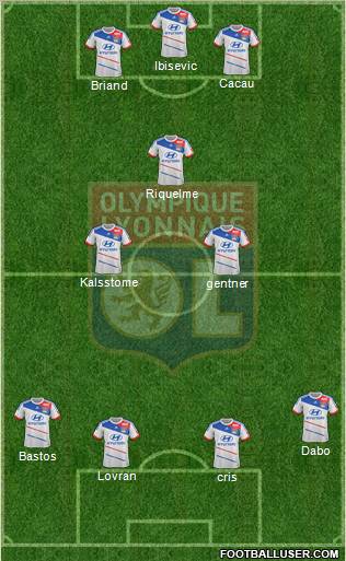 Olympique Lyonnais Formation 2012