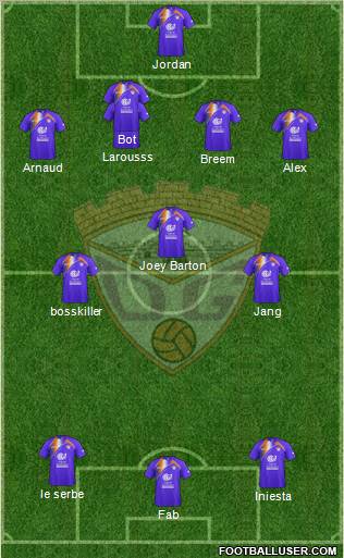 C.D. Guadalajara Formation 2012