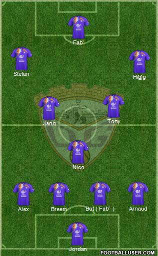 C.D. Guadalajara Formation 2012