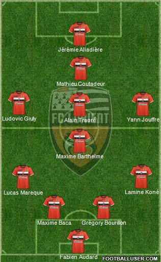 FC Lorient Bretagne Sud Formation 2012