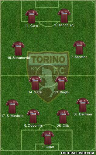 Torino Formation 2012
