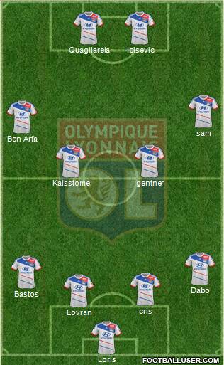 Olympique Lyonnais Formation 2012