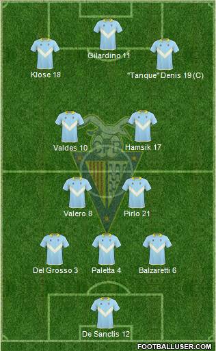 C.F. Badalona Formation 2012